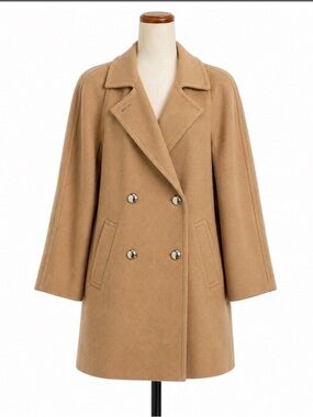 Vintage Aquascutum Double breasted wool and cashmere  camel coat